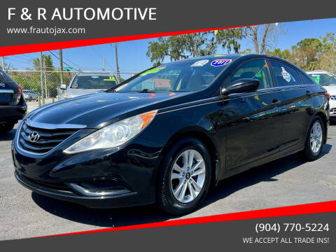 2011 Hyundai Sonata for sale at F & R AUTOMOTIVE in Jacksonville FL
