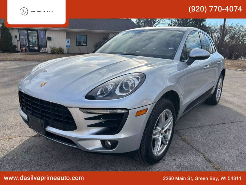 2017 Porsche Macan for sale at Da Silva Prime Auto in Green Bay WI
