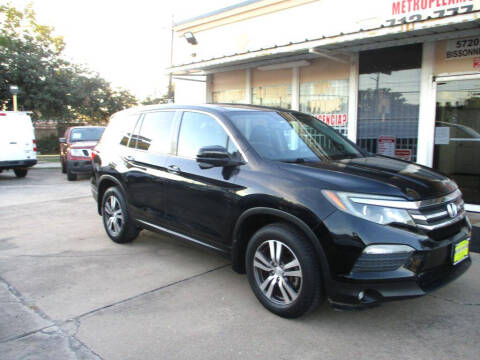 2016 Honda Pilot for sale at Metroplex Motors Inc. in Houston TX