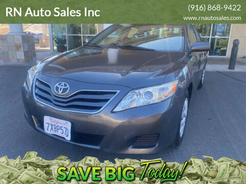 2011 Toyota Camry for sale at RN Auto Sales Inc in Sacramento CA