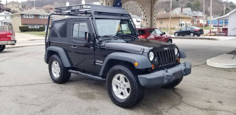 2012 Jeep Wrangler for sale at Steel River Preowned Auto II in Bridgeport OH