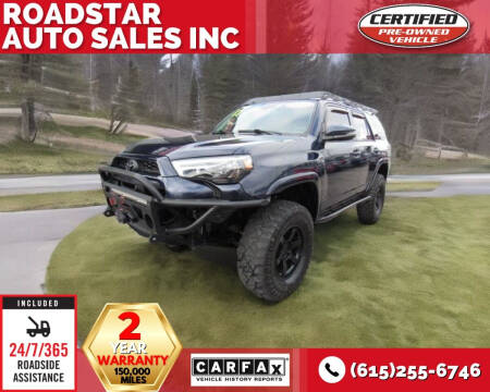 2017 Toyota 4Runner for sale at Roadstar Auto Sales Inc in Nashville TN