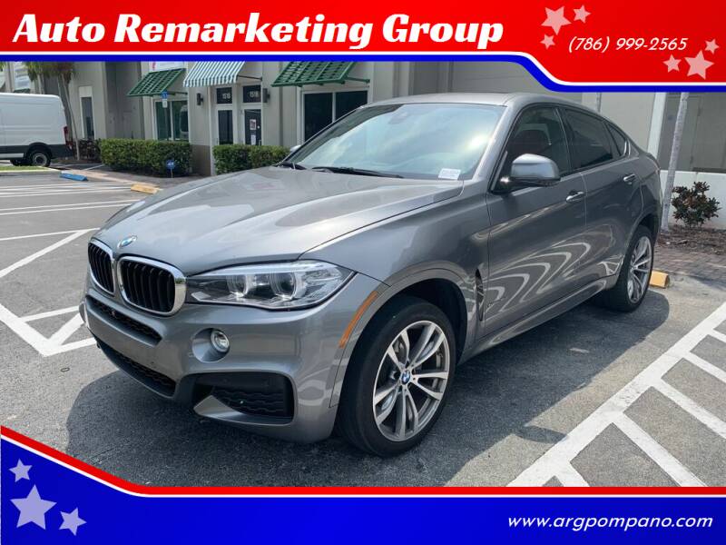 2016 BMW X6 for sale at Auto Remarketing Group in Pompano Beach FL
