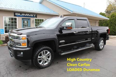 2016 Chevrolet Silverado 2500HD for sale at Summit Motorcars in Wooster OH