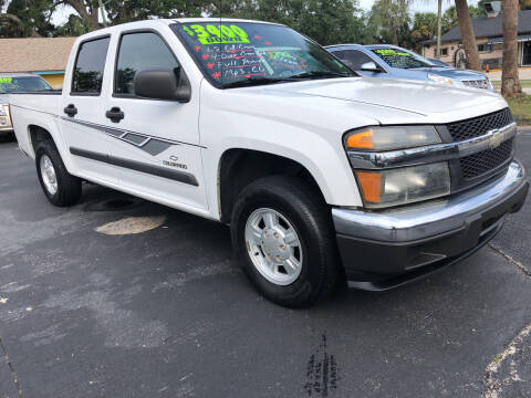 2005 Chevrolet Colorado for sale at RIVERSIDE MOTORCARS INC in New Smyrna Beach FL