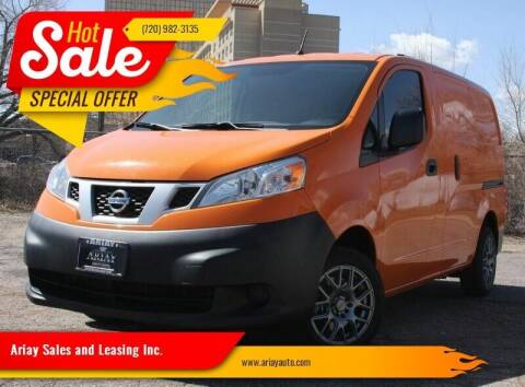2015 Nissan NV200 for sale at Ariay Sales and Leasing Inc. in Denver CO