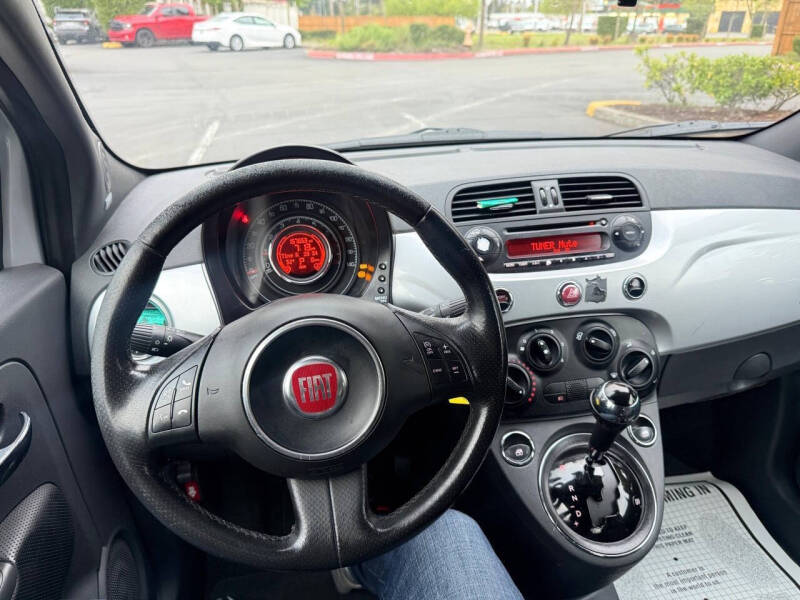 2012 FIAT 500 Sport