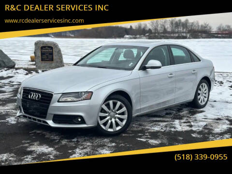 2009 Audi A4 for sale at R&C DEALER SERVICES INC in Cohoes NY