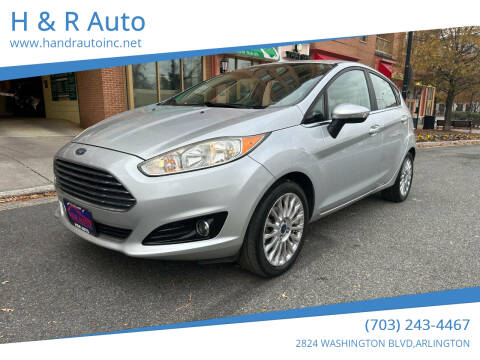 2015 Ford Fiesta for sale at H & R Auto in Arlington VA