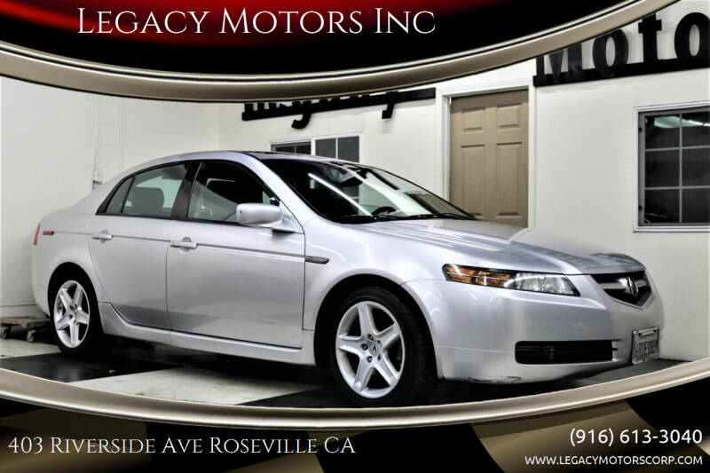2006 Acura TL for sale at Legacy Motors Inc in Roseville CA