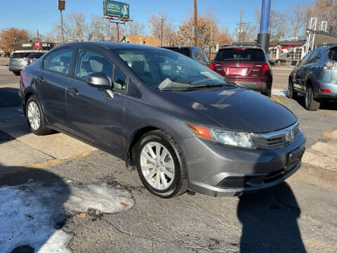 2012 Honda Civic for sale at HD Plus Motors in Denver CO