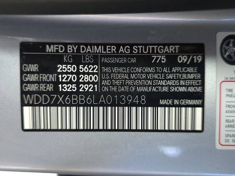 2020 Mercedes-Benz AMG GT 53