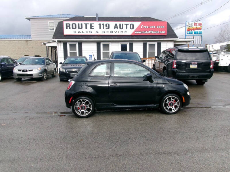 2013 FIAT 500 for sale at ROUTE 119 AUTO SALES & SVC in Homer City PA