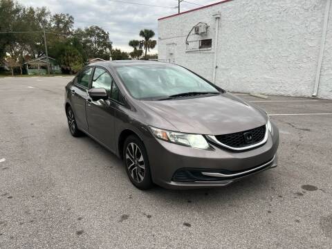 2014 Honda Civic for sale at LUXURY AUTO MALL in Tampa FL