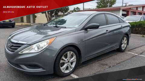 2012 Hyundai Sonata for sale at ALBUQUERQUE AUTO OUTLET in Albuquerque NM