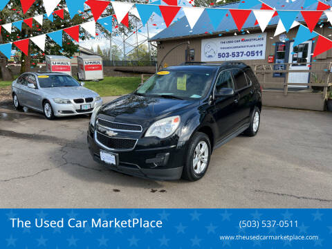 2012 Chevrolet Equinox for sale at The Used Car MarketPlace in Newberg OR