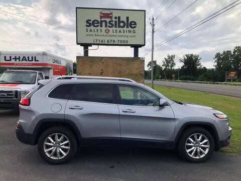 2015 Jeep Cherokee for sale at Sensible Sales & Leasing in Fredonia NY