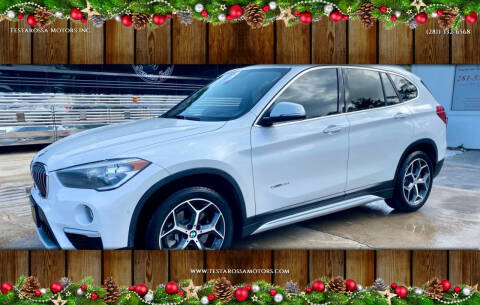 2017 BMW X1 for sale at Testarossa Motors Inc. in League City TX