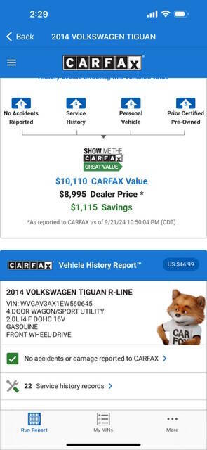 2014 Volkswagen Tiguan for sale at RGM Auto Sales in San Diego, CA