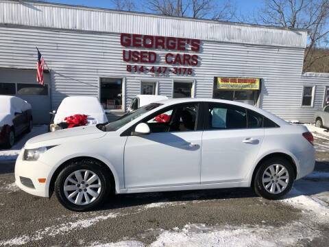 2011 Chevrolet Cruze for sale at George's Used Cars Inc in Orbisonia PA