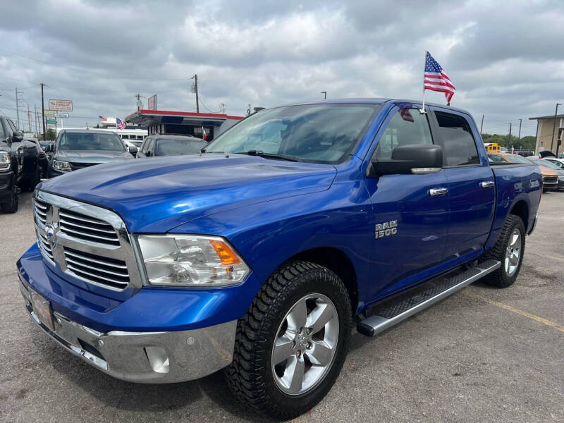 Used 2016 RAM Ram 1500 Pickup Big Horn with VIN 1C6RR7LG8GS297121 for sale in Garland, TX