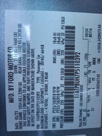 2023 Ford Mustang EcoBoost Premium