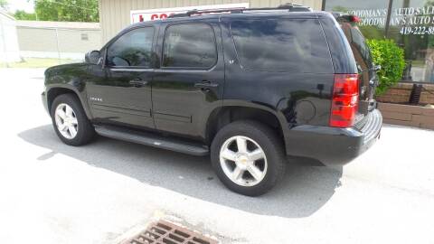 2012 Chevrolet Tahoe for sale at Goodman Auto Sales in Lima OH