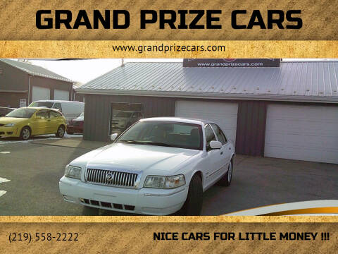 2010 Mercury Grand Marquis for sale at Grand Prize Cars in Cedar Lake IN