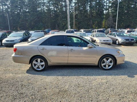 2005 Toyota Camry for sale at WILSON MOTORS in Spanaway WA