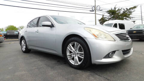 2011 Infiniti G25 Sedan for sale at Action Automotive Service LLC in Hudson NY