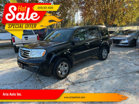 2015 Honda Pilot for sale at Aria Auto Inc. in Raleigh NC