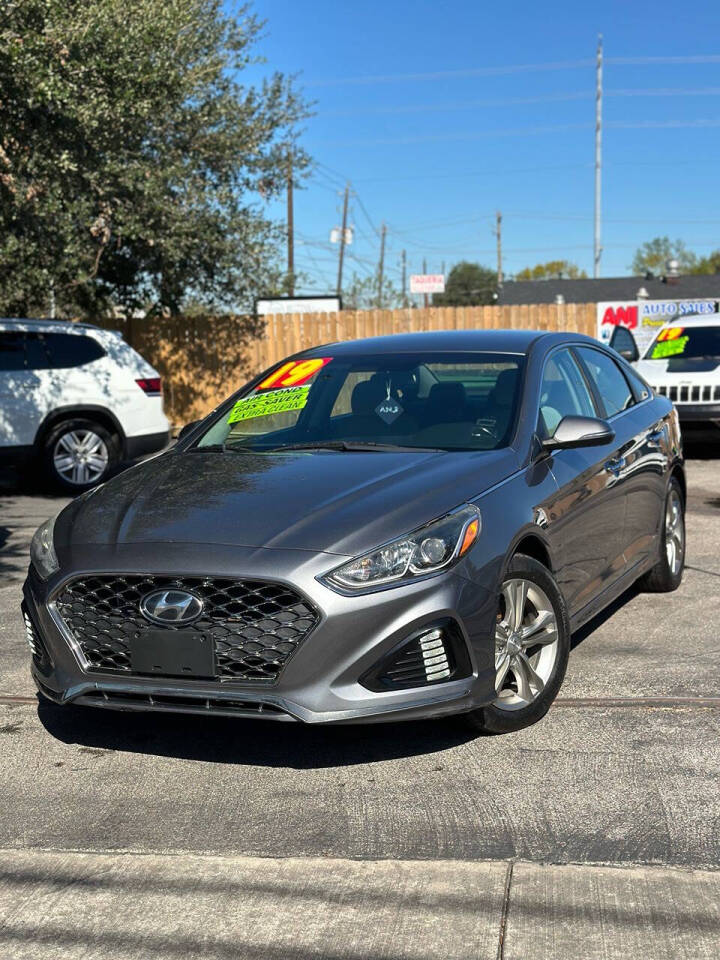 2019 Hyundai SONATA for sale at ANJ AUTO SALES in Houston, TX