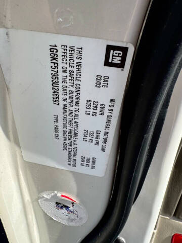 2003 Cadillac DeVille DTS