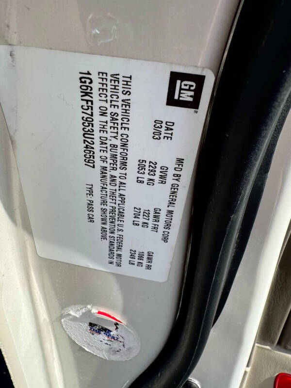 2003 Cadillac DeVille DTS