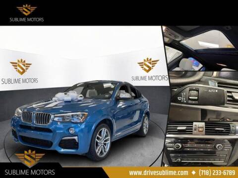 2018 BMW X4 for sale at SUBLIME MOTORS in Little Neck NY