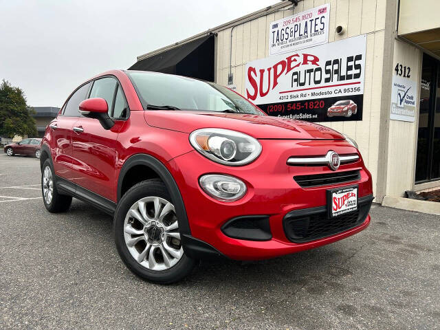 2016 FIAT 500X for sale at Super Auto Sales Modesto in Modesto, CA