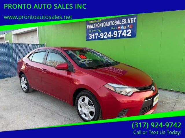 2016 Toyota Corolla LE's photo