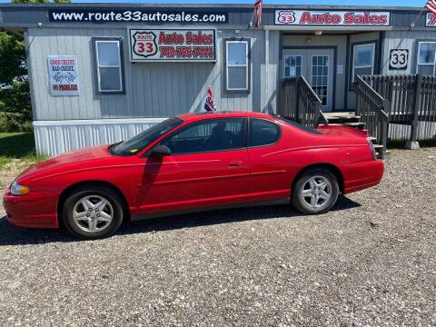 2004 Chevrolet Monte Carlo for sale at Route 33 Auto Sales in Carroll OH