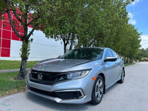 2021 Honda Civic for sale at HIGH PERFORMANCE MOTORS in Hollywood FL