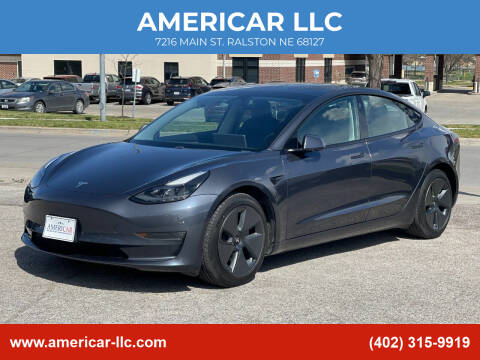 2021 Tesla Model 3 for sale at AMERICAR LLC in Omaha NE