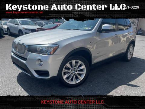 2016 BMW X3 for sale at Keystone Auto Center LLC in Allentown PA