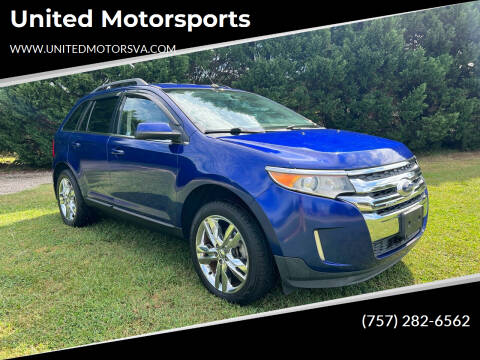 2013 Ford Edge for sale at United Motorsports in Virginia Beach VA