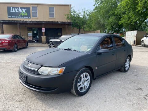 2003 Saturn Ion for sale at LUCKOR AUTO in San Antonio TX