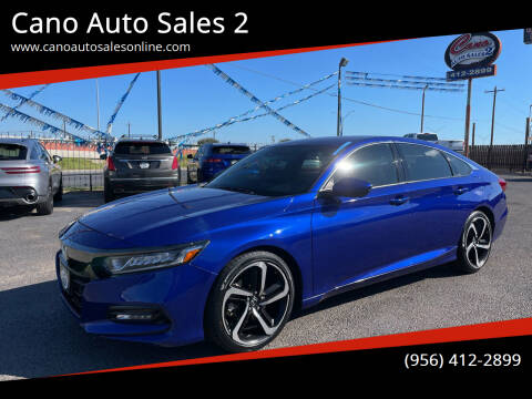 2018 Honda Accord for sale at Cano Auto Sales 2 in Harlingen TX