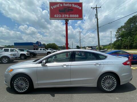 2016 Ford Fusion for sale at Ford's Auto Sales in Kingsport TN