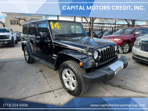 2014 Jeep Wrangler Unlimited for sale at Capital Motors Credit, Inc. in Chicago IL