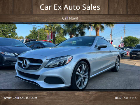 2017 Mercedes-Benz C-Class for sale at Car Ex Auto Sales in Houston TX