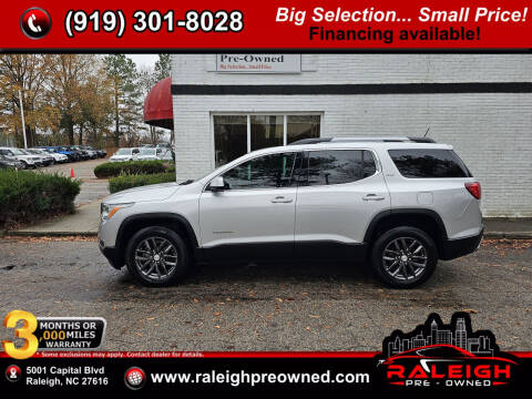 2019 GMC Acadia for sale at Raleigh Pre-Owned in Raleigh NC