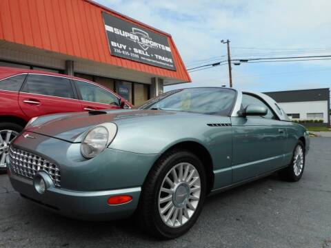 2004 Ford Thunderbird for sale at Super Sports & Imports in Jonesville NC