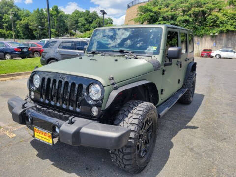 2018 Jeep Wrangler JK Unlimited for sale at Arlington Motors of Maryland in Suitland MD